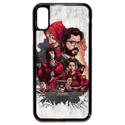 A nagy pénzrablás - La Casa de Papel iPhone X/Xs tok