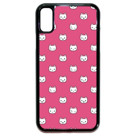 PINK Kitty Cat - cicás iPhone X/Xs tok