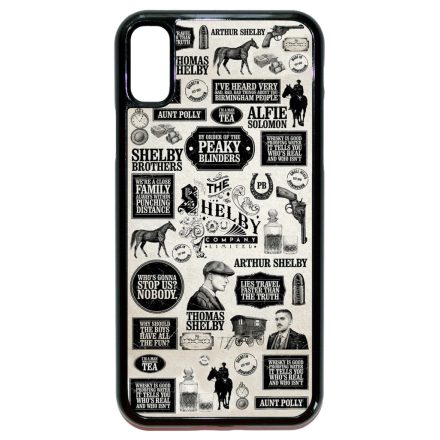 Vintage Peaky Blinders iPhone X/Xs tok