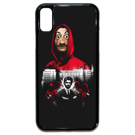 Team Profesor nagypenzrablas lacasadepapel iPhone X/Xs tok
