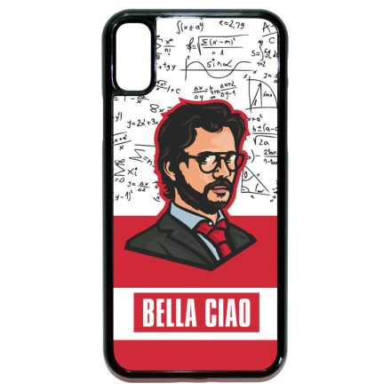 El Profesor Genius nagypenzrablas lacasadepapel iPhone X/Xs tok