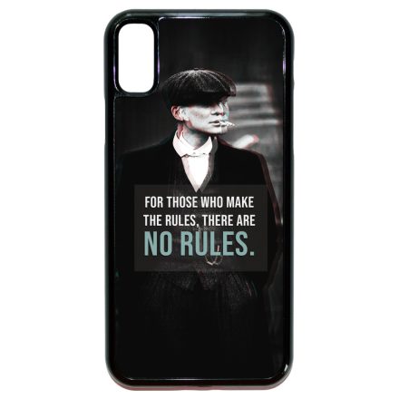 Tommy Shelby No rules idezet peaky blinders iPhone X/Xs tok