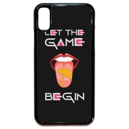 Squid Game kezdodjon a jatek iPhone X/Xs tok