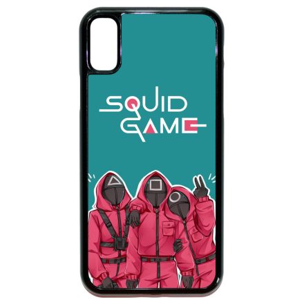 Squid Game a katonak iPhone X/Xs tok