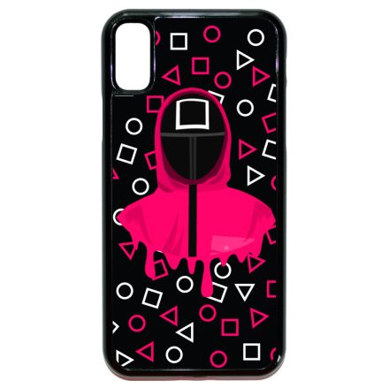 Squid Game a jatek szimbolumai es a katona iPhone X/Xs tok