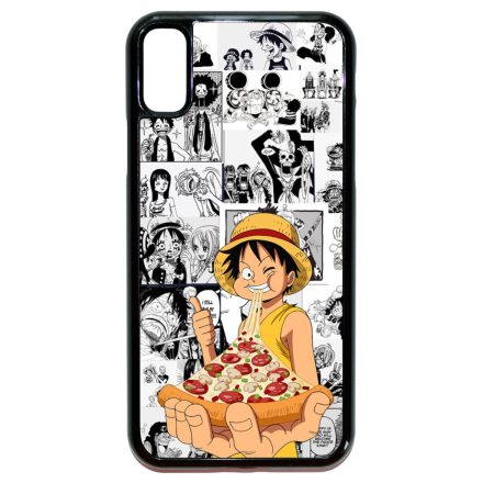 Monkey D Luffy Pizza - One Piece iPhone X/Xs tok