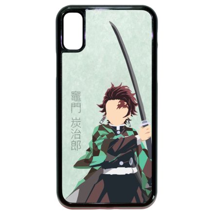 Tanjiro Minimal Art - Demon Slayer iPhone X/Xs tok