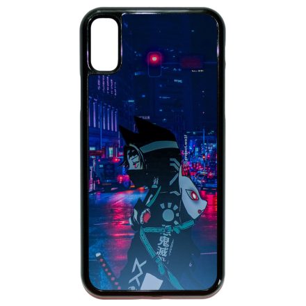 Tanjiro Kamado StreetArt - Demon Slayer iPhone X/Xs tok