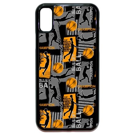 Urban Basketball Kosarlabda mintas iPhone X/Xs tok