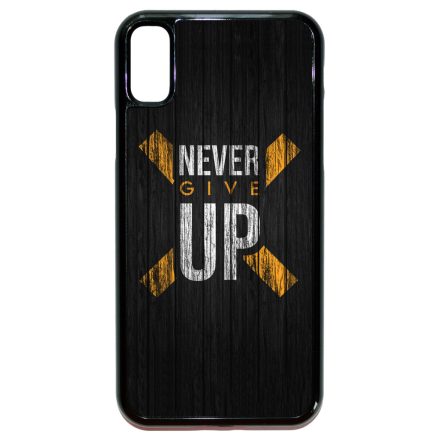 Never give up Motivacios iPhone X/Xs tok