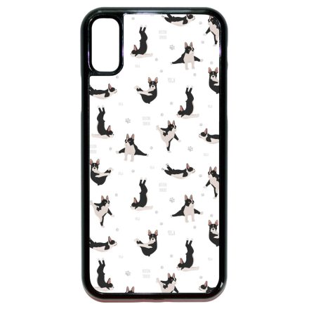 Boston terrier Joga iPhone X/Xs tok