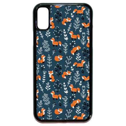 Cuki kis róka mintás iPhone X/Xs tok