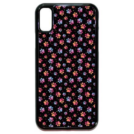Szépséges kutyamancs mintás iPhone X/Xs tok