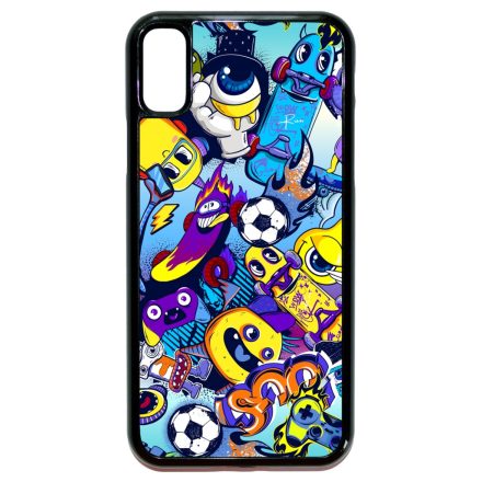 Skateboard Graffiti iPhone X/Xs tok