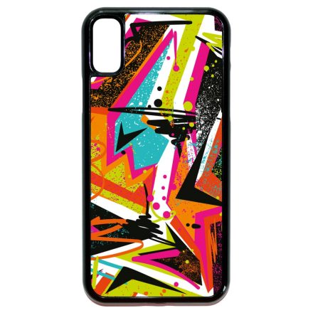Abstract Orange Graffiti iPhone X/Xs tok
