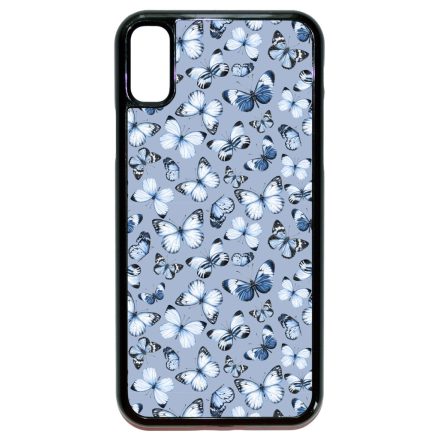 Szepseges kek pillangok iPhone X/Xs tok