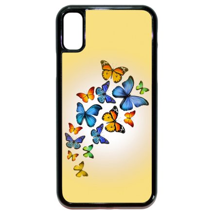 Színes pillangók iPhone X/Xs tok
