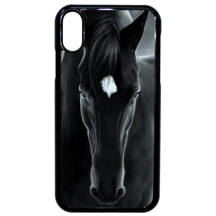 lovas fekete ló iPhone Xr tok
