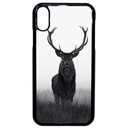 szarvas szarvasos agancs őszi fehér iPhone Xr tok