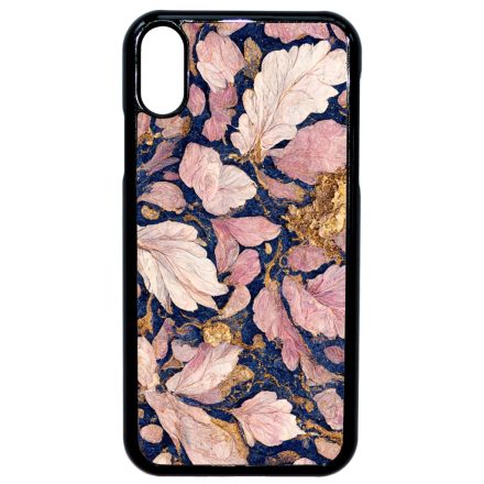 Gyönyörű rózsaszín aranyos virág Art iPhone Xr tok