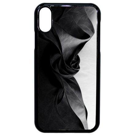 Szatén hatású fekete-fehér Art iPhone Xr tok