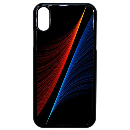 Kék-piros iPhone Xr tok