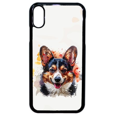 Színes Corgi iPhone Xr tok