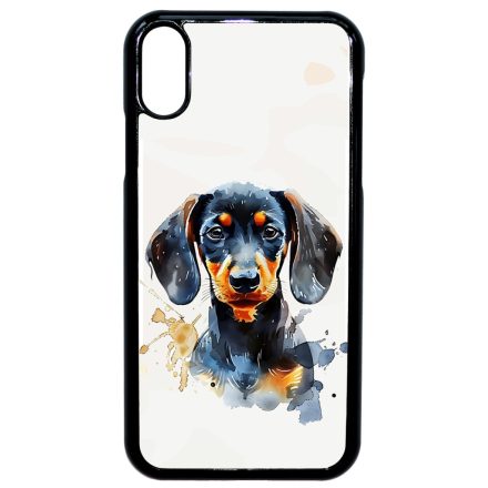 Fekete baba tacsi iPhone Xr tok