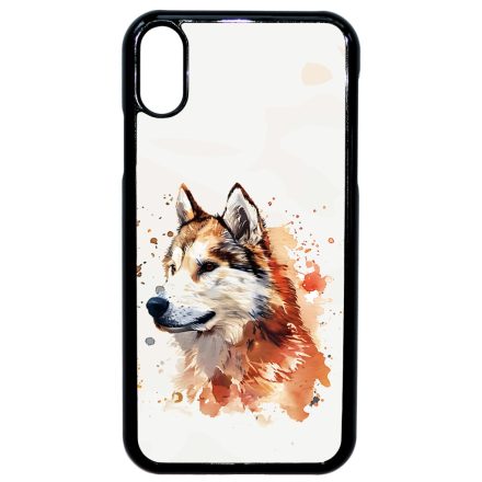 Barna Alaszkai Malamut iPhone Xr tok