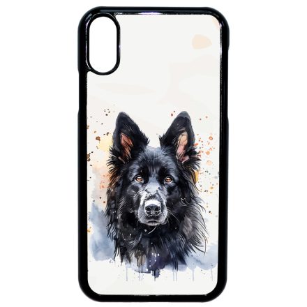 Fekete Belga juhászkutya iPhone Xr tok