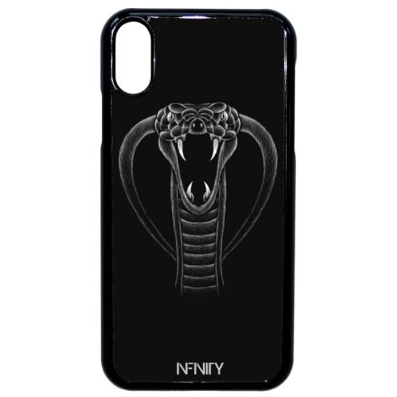 A fekete Kobra iPhone Xr tok