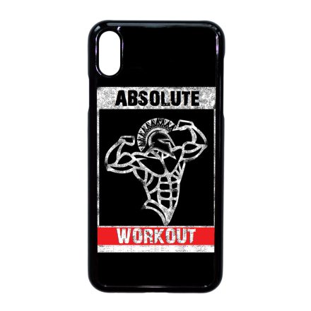 fitness absolute workout edzés gyúrós iPhone Xs Max tok