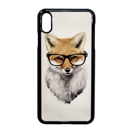 róka rókás őszi fehér iPhone Xs Max tok