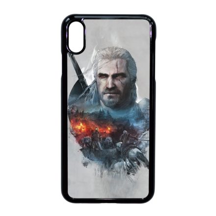 the Witcher Artwork Vaják Geralt of Rivia iPhone Xs Max tok