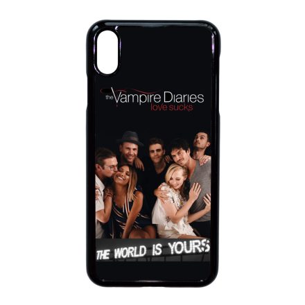 Vampire Diaries- world is yours Vámpírnaplók iPhone Xs Max tok