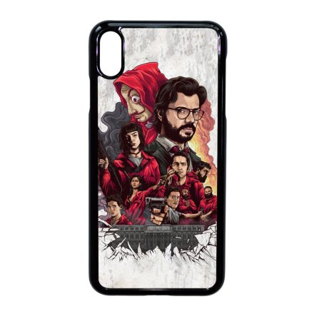 A nagy pénzrablás - La Casa de Papel iPhone Xs Max tok