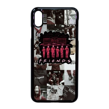 Jóbarátok - Nagy Pénzrablás - la casa de papel iPhone Xs Max tok