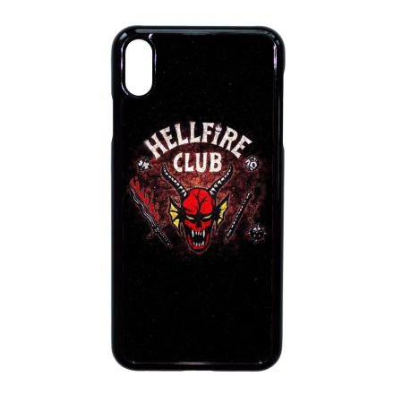 Hellfire Club - Black - Stranger Things iPhone Xs Max tok