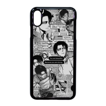 Levi Ackerman Graphic - Attack on Titan iPhone Xs Max tok
