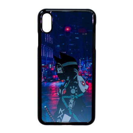 Tanjiro Kamado StreetArt - Demon Slayer iPhone Xs Max tok