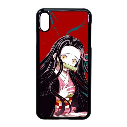 Nezuko RED Art - Demon Slayer iPhone Xs Max tok