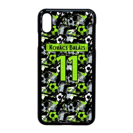 Kerd a Neveddel Foci mintas iPhone Xs Max tok