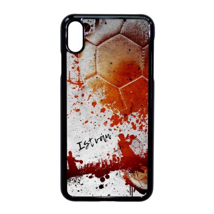 Kerd a neveddel RED kezilabda mintas iPhone Xs Max tok