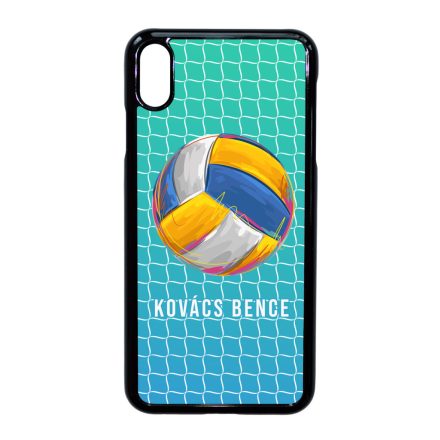Kerd a neveddel Intense Blue Roplabda mintas iPhone Xs Max tok
