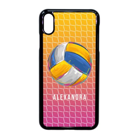 Kerd a neveddel Csajos Roplabda mintas iPhone Xs Max tok