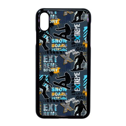 Born to be free Snowboard iPhone Xs Max tok