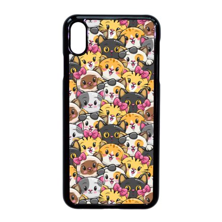 A legcukibb cica mintás iPhone Xs Max tok