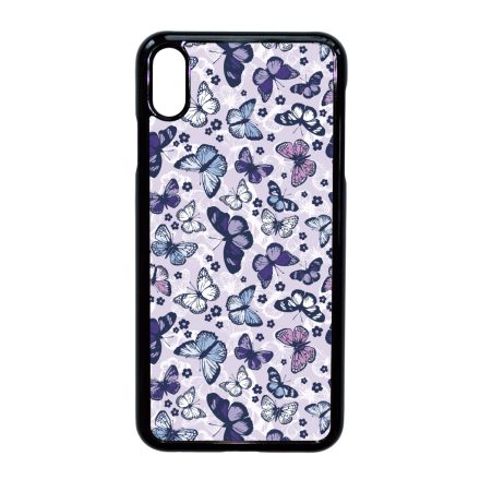 Gyonyoru lila pillangok iPhone Xs Max tok