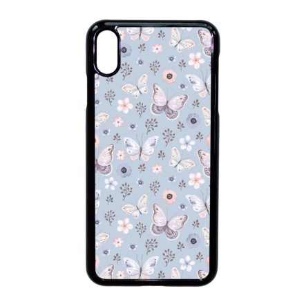 Aranyos kek pillangos iPhone Xs Max tok