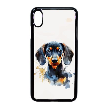 Fekete baba tacsi iPhone Xs Max tok